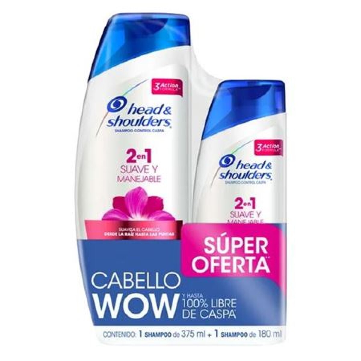 head & shoulders 375+180ML Variedad
