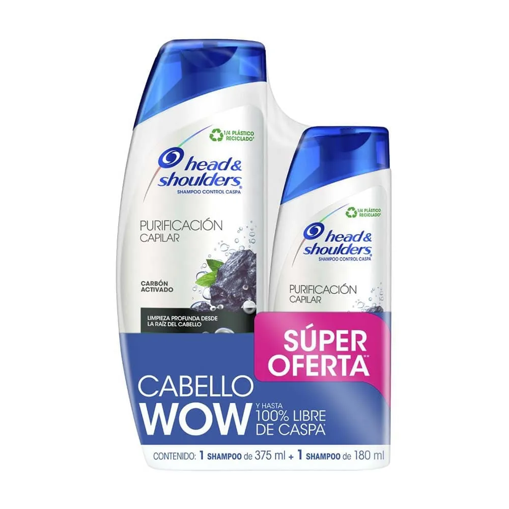 head & shoulders 375+180ML Variedad